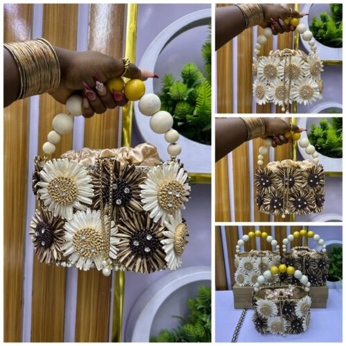 HANDCRAFTED FLORAL BAG